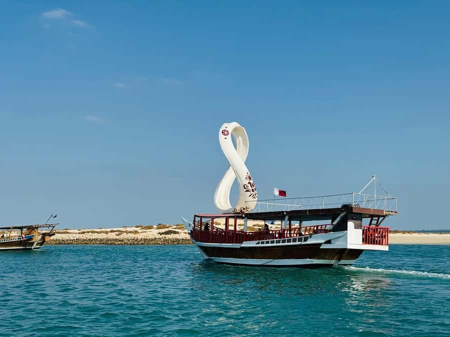 Things To Do In Doha: City Tour, Souq Waqif & Dhow Boat Ride - Doha Corniche and the skyline from the road