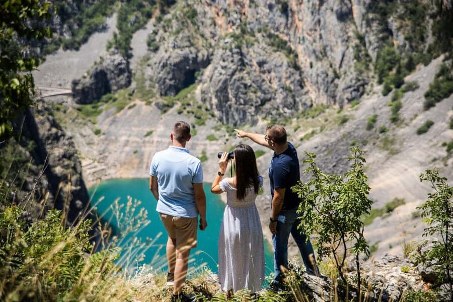 Three Lakes Tour (every day) / Tuesday Zadvarje Market - Leaving the coast for Imotski