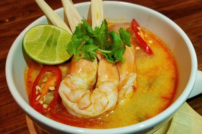 Tingly Thai Cooking Class with Morning Market Tour - Four dishes, one cooking station at a time