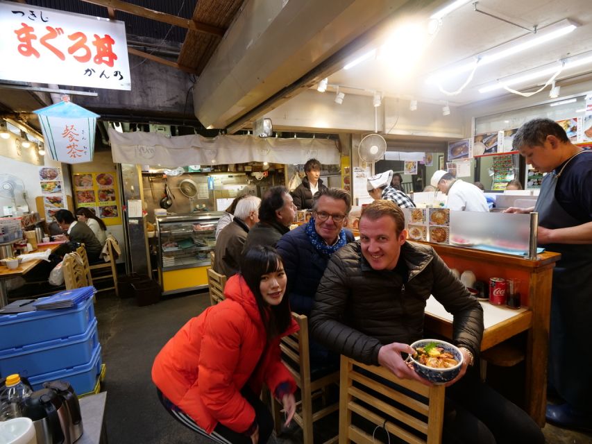 Tokyo: Tsukiji Fish Market Tour with 6 Stops & Seafood Lunch - Shiodome Media Tower and the 46th-floor view