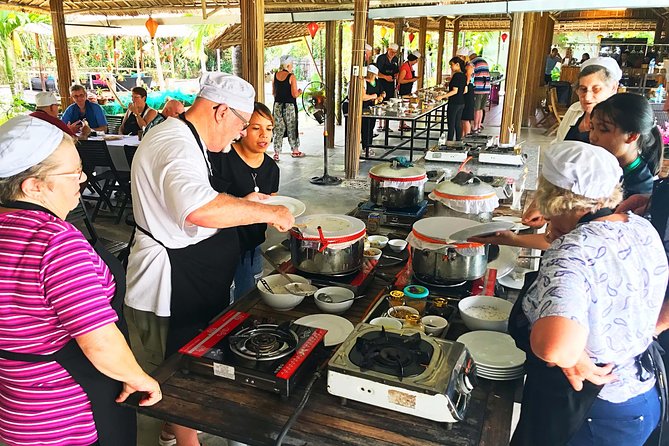 Traditional Cooking Class with Basket Boat Ride and market Tour - Morning or afternoon departure