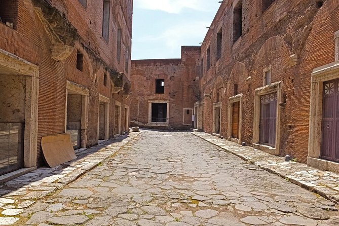 Trajan's Markets & Imperial Forums Private Tour with Special Pass & PhD Guide - The narrow Forum of Nerva and the Temple of Minerva