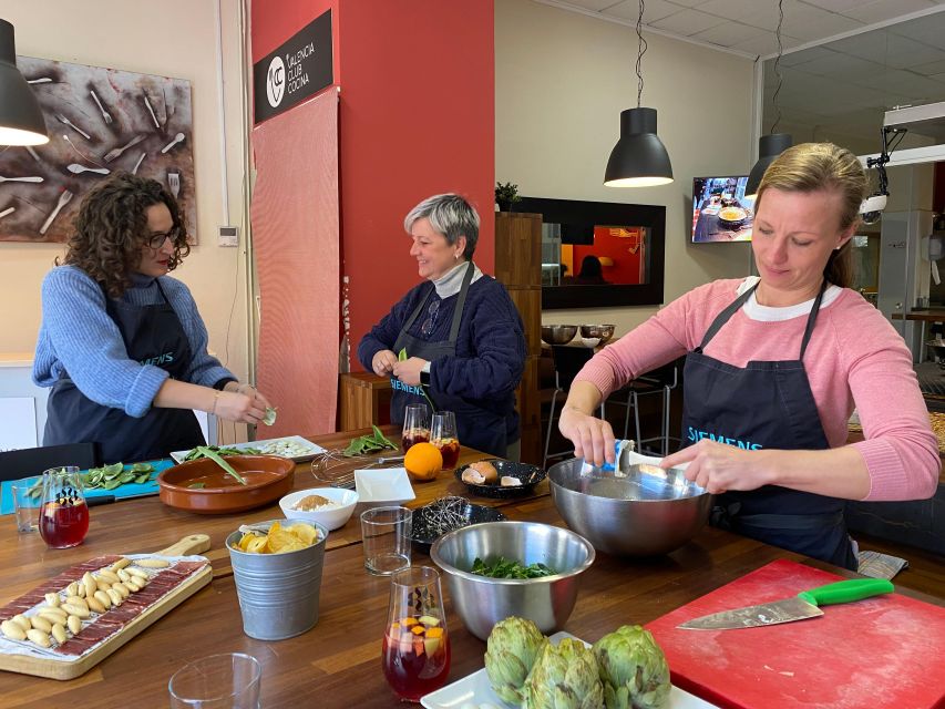 Valencia: Paella Workshop and Algiros Market Visit - Cooking Valencian Paella, Step by Step