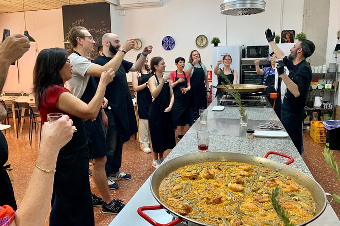 Valencian paella cooking class, tapas and visit to Ruzafa market. - Shopping for paella at Ruzafa Market