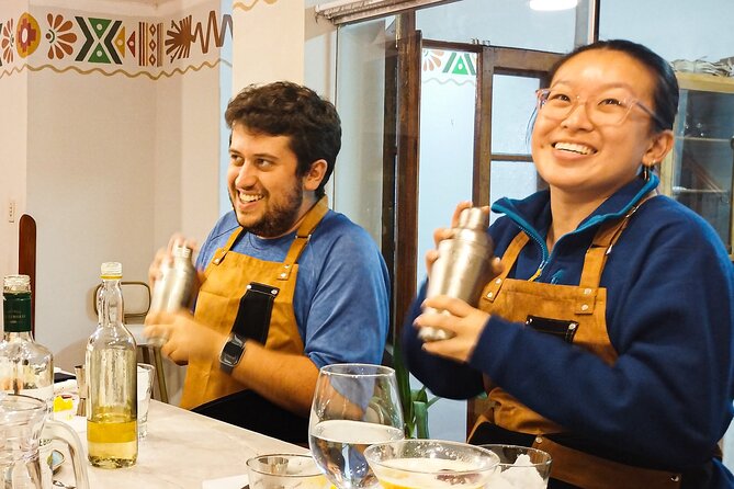 Vegan Peruvian Cooking Class Cocktails and Local Market in Cusco - Making vegan ceviche without fish