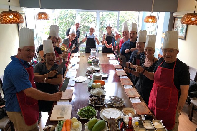Vietnamese Food Cooking Class in Hanoi with Market Experience - Eat the meal you prepared at noon or 5:30 PM
