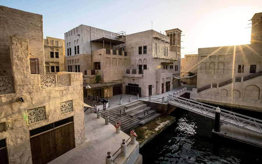 Walking Tour in Dubai. Souks, museums, Local Food Testing - Al Seef: a gentle introduction to the creek