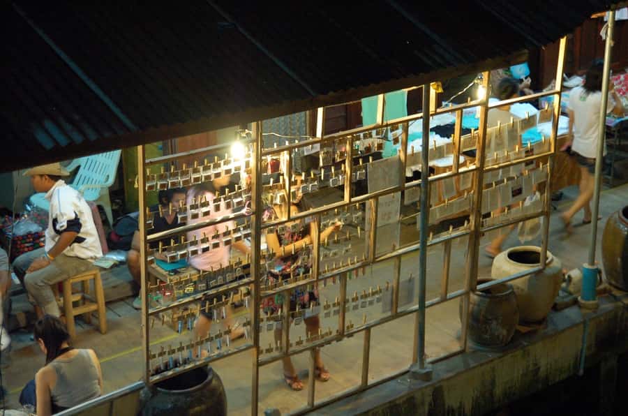 Weekend Amphawa Floating Market & Train Market Private Tour - The boat ride around Amphawa