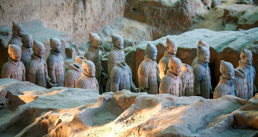 Xi'an: Terracotta Army, Lunch, City Wall, Pagoda, Bazaar - Lunch beside the museum